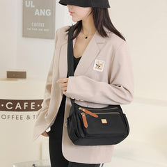Lightweight Waterproof Oxford Cloth ShoulderCrossbody Bag