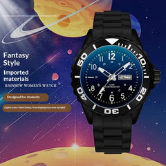 Compact Quartz Sports Smart Couples Electronic Watch For Women