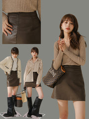 Women's Skirt With Western Style Sweater