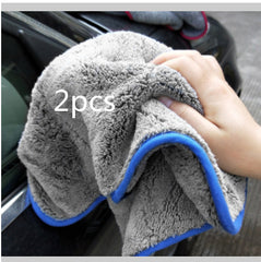 Microfiber Car Wash Towel Absorbent Car Supplies Cleaning Cloth