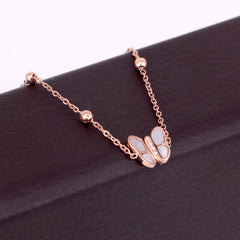 Three-dimensional Shell Butterfly Bead Bracelet
