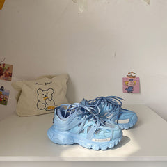 Sneakers da donna casual versatili retrò da coppia