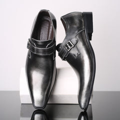 Business-casual Formal Mens Leather Shoes