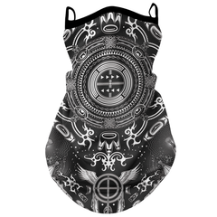 Motorcycle Riding Sun-protection Face Mask Ear-loop Headscarf