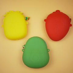 Silicone Avocado Crossbody Bag Coin Purse