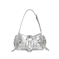 Edgy Y2k-style Single-shoulder Commuter Crossbody Biker Bag