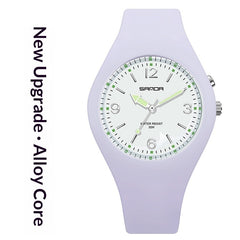 Sleek Sporty Luminous And Waterproof Womens Watch