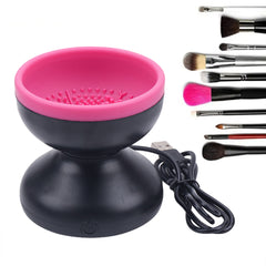 Elektrischer Make-up-Pinselreiniger, tragbar, automatisch, USB-Anschluss, Reinigungsset für Kosmetikpinsel aller Größen