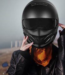 Scorpion Generation Helmet With Bluetooth, For Motorcycles, Electric Bikes, And Scooters Retro-style Riding Helmet