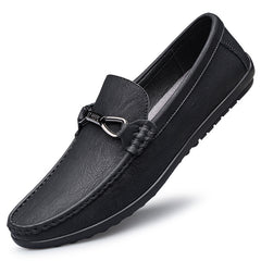 Men's Flat Leather Fashion Casual Shoes