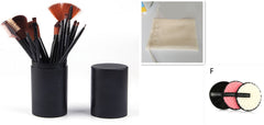 12pcs Makeup Brush Set Blush Eyeshadow Eyelash Highlighter Makeup Brush