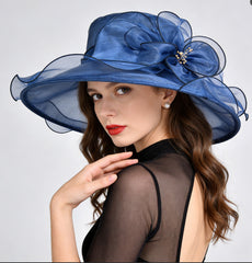 Summer Sun Protection Womens Face-Slimming Breathable Mesh Hat