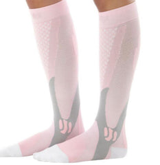Chaussettes de compression pour hommes et femmes, coupe athlétique graduée idéale pour la course à pied, les voyages en avion, les chaussettes de récupération et de circulation d'endurance