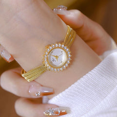 Light-luxury Sun-patterned Gesang Flower Watch An Elegant Timepiece