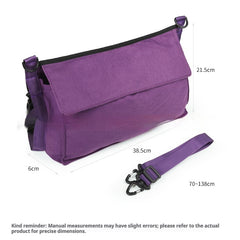 Cylindrical Yoga Mat Strap Crossbody Bag