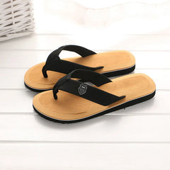 Fashion Slippers for Men Flip Flops Flat Sandals Summer Non-Slip Beach Slides Men Slippers Indoor House Shoes Man Male Slipper