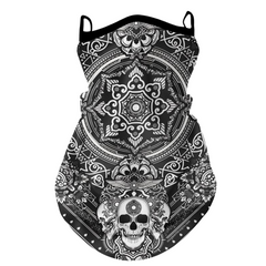 Motorcycle Riding Sun-protection Face Mask Ear-loop Headscarf