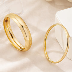 Exaggerated Minimalist Traditional High-gloss Bracelet