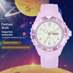 Compact Quartz Sports Smart Couples Electronic Watch For Women