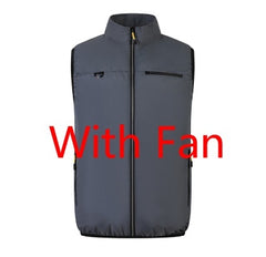 Summer Fan Vest New Style USB Charging