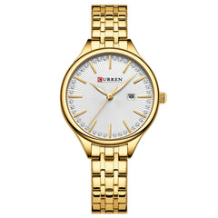 Womens Waterproof Simple Bar-Clasp Watch