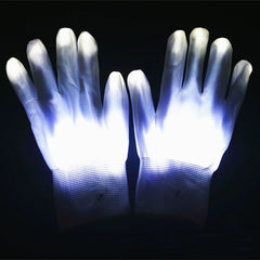 Colorful Light-up Gloves Outdoor Dance Clothing
