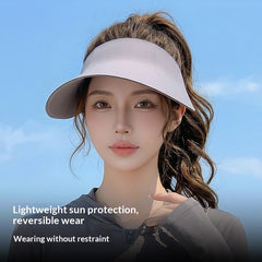 Women's Outdoor UV-Protective Double-Sided Seamless Sun Hat