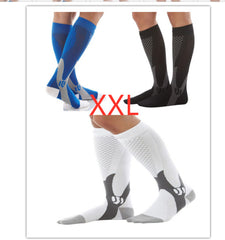 Chaussettes de compression pour hommes et femmes, coupe athlétique graduée idéale pour la course à pied, les voyages en avion, les chaussettes de récupération et de circulation d'endurance