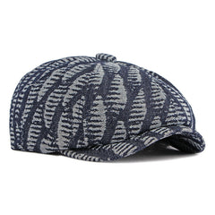 Men's Fashion Wash Denim Beret