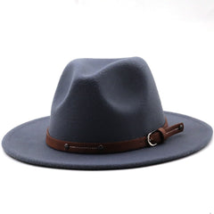 Fashion Casual Black Soft Woolen Hat