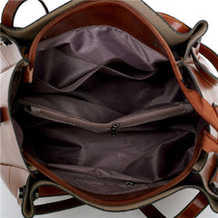 Womens New Retro Four-Piece Set Of Mother-and-Child Bags