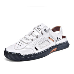 Hand-sewn Casual Closed-toe Sandals