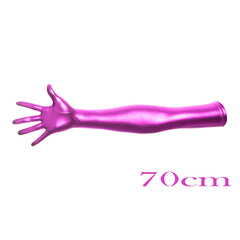 High-gloss Gold Foil Stamping And Elbow-length Costume Gloves