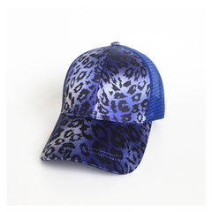 Ladies Fashion Leopard Print Baseball Hat