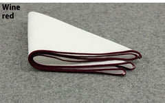 Trendy Men Wedding Groom Groomsman Suit Shirt Dress Corsage Square Scarf