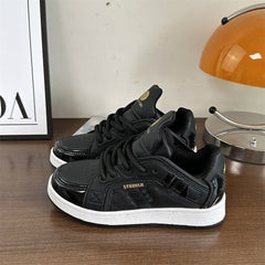 Men's National Fashion All-match Thick Bottom Board Shoes