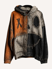 Fashion Casual Printed Polyester Sweater