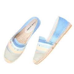 Low-cut Canvas Casual Single Shoes Women Printed Fashion Lazy