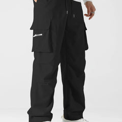 European And American-style All-season Wide-leg Work Pants