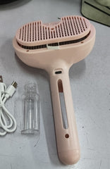 Pet Comb Self Cleaning Pets Hair Remover Brush For Dogs Grooming Tools Dematting Comb Built-in Mist Humidifier Pet Products