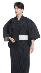 Yukata Home Leisure Set Traditional Bath Gown For Cool Breathable Wear At Home
