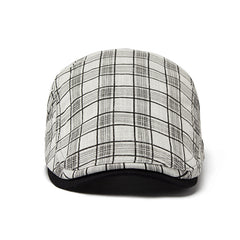 Mens Lightweight Summer Plaid Beret