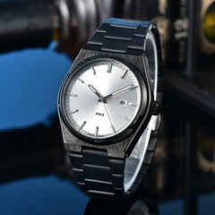 New Simple, Elegant, And Stylish Quartz Mens Watch With Steel Band