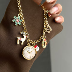Christmas Bracelet Quartz Watch For Women