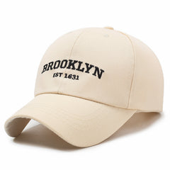 Embroidered Mens Sun-protective Baseball Cap
