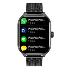 Bluetooth-Telefonie-Smartwatch Musik-Sportuhr