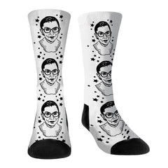 Ruth Bader Ginsberg 3D Printed Socks