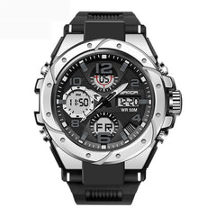 Men's Multifunctional Waterproof Quartz Watch For Sports