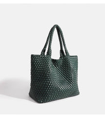 Hochwertige, handgewebte, stilvolle Schultertasche mit großem Fassungsvermögen