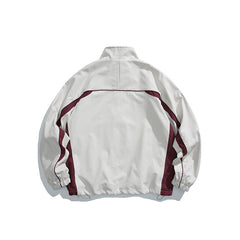 Retro-style Casual Stand-up Collar Jacket For Men